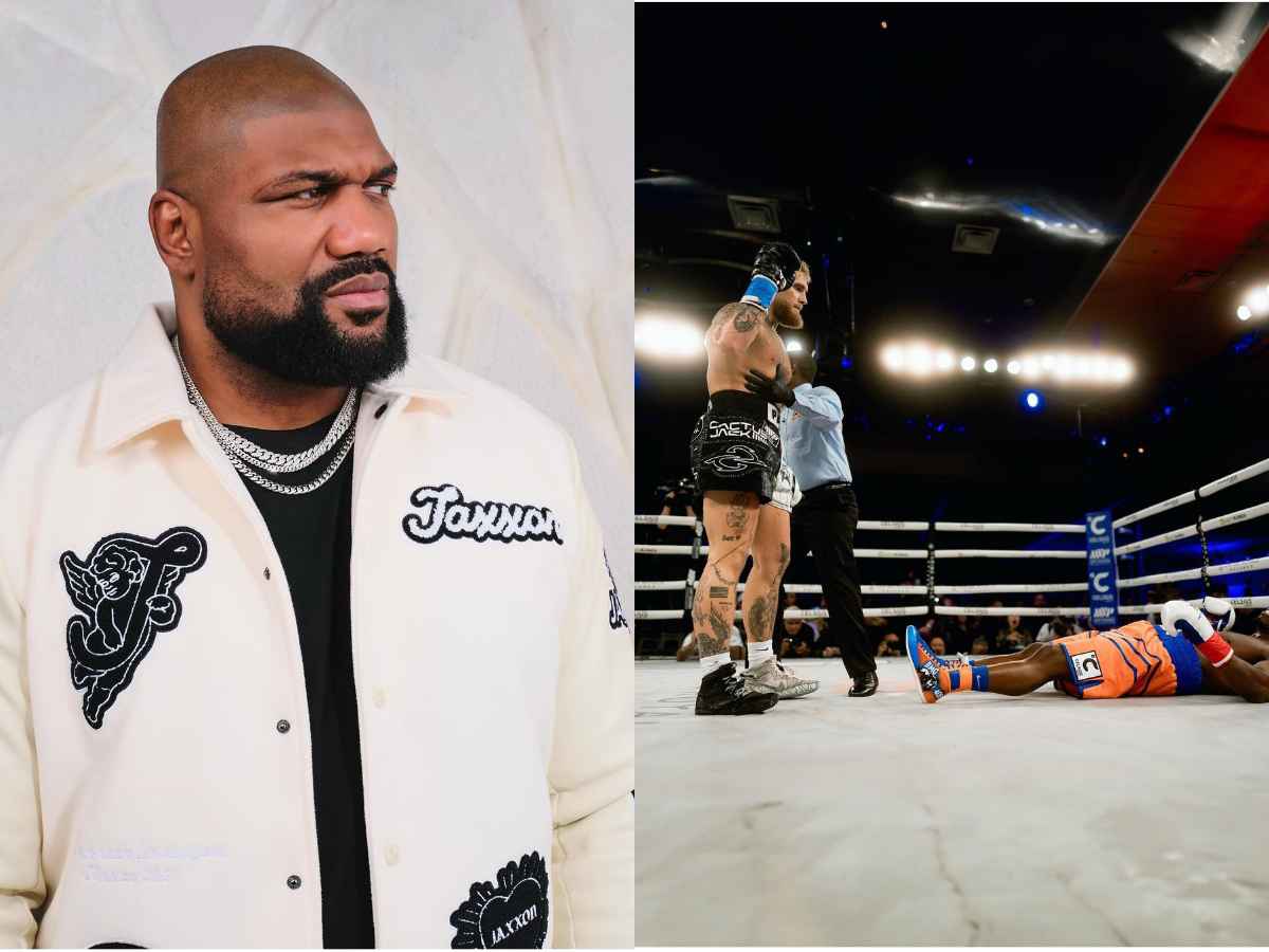 “Telling these guys I’ll give you an extra 2 million,” UFC legend Rampage Jackson claims Jake Paul’s VRIAL knockouts are staged