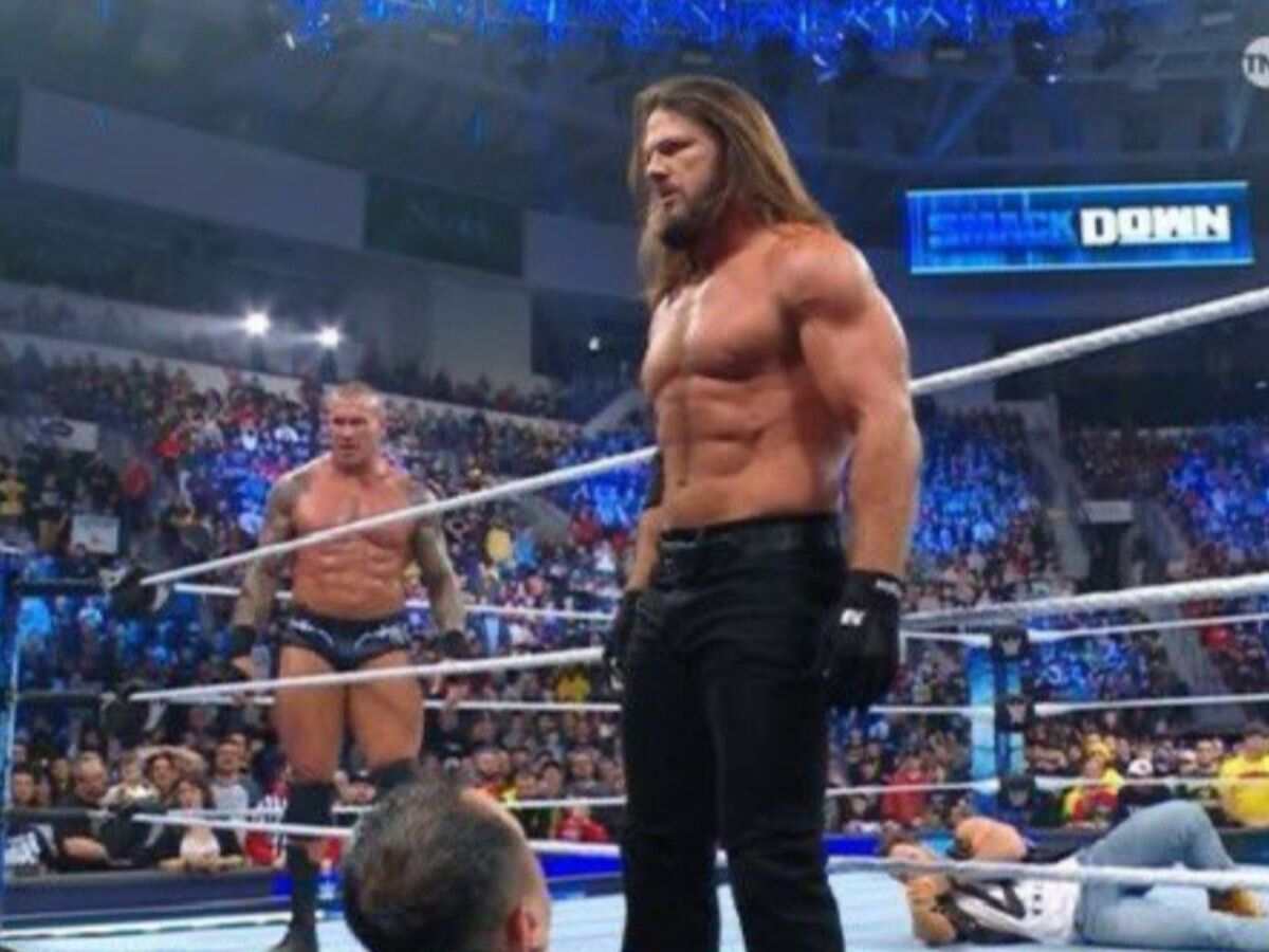 Randy Orton and AJ Styles on SmackDown