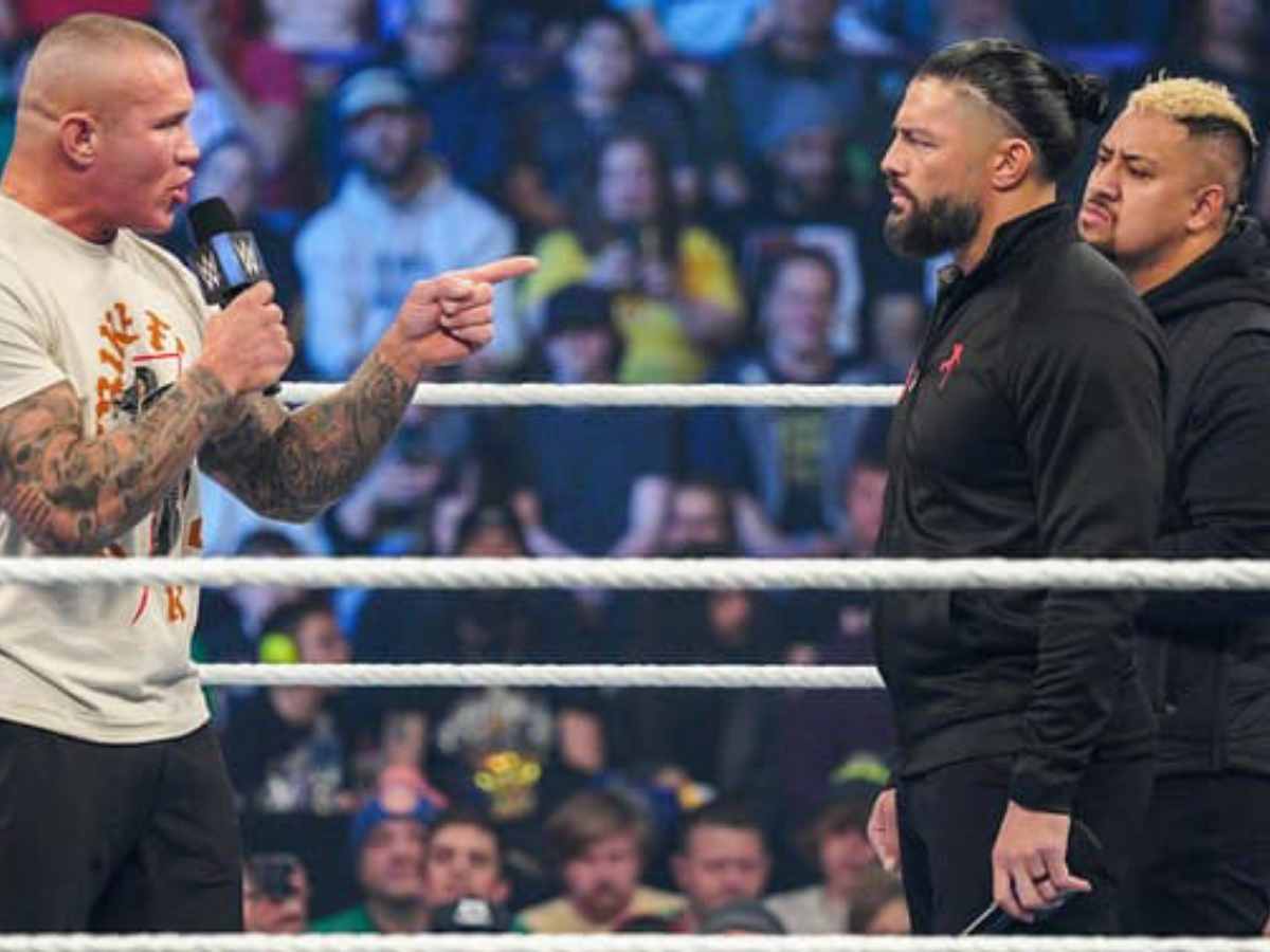 Randy Orton and Roman Reigns on SmackDown last week