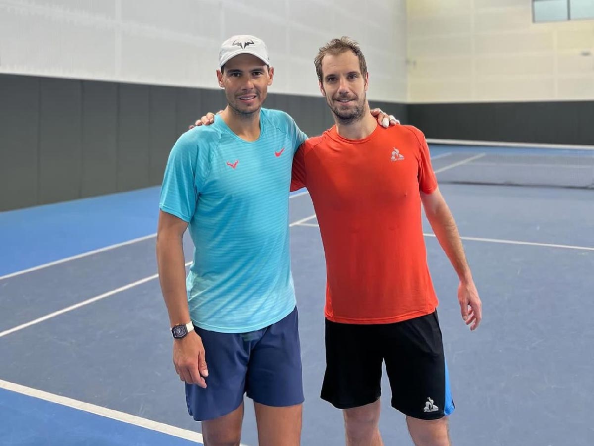 “It took him a while,” Richard Gasquet provides fitness updates on Rafael Nadal after their combined practice