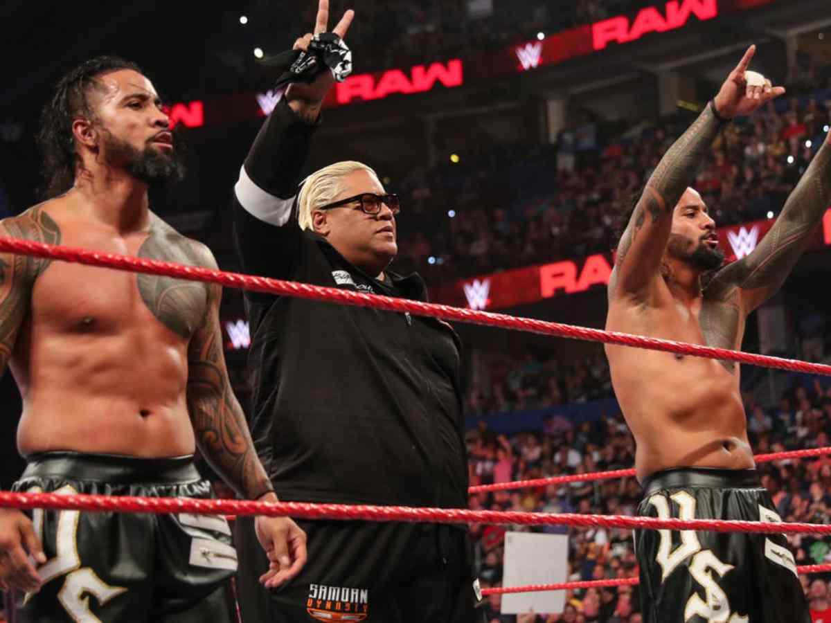 Rikishi with the Usos