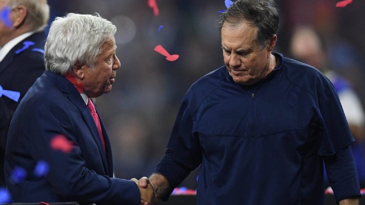 Robert Kraft Bill Belichick Patriots