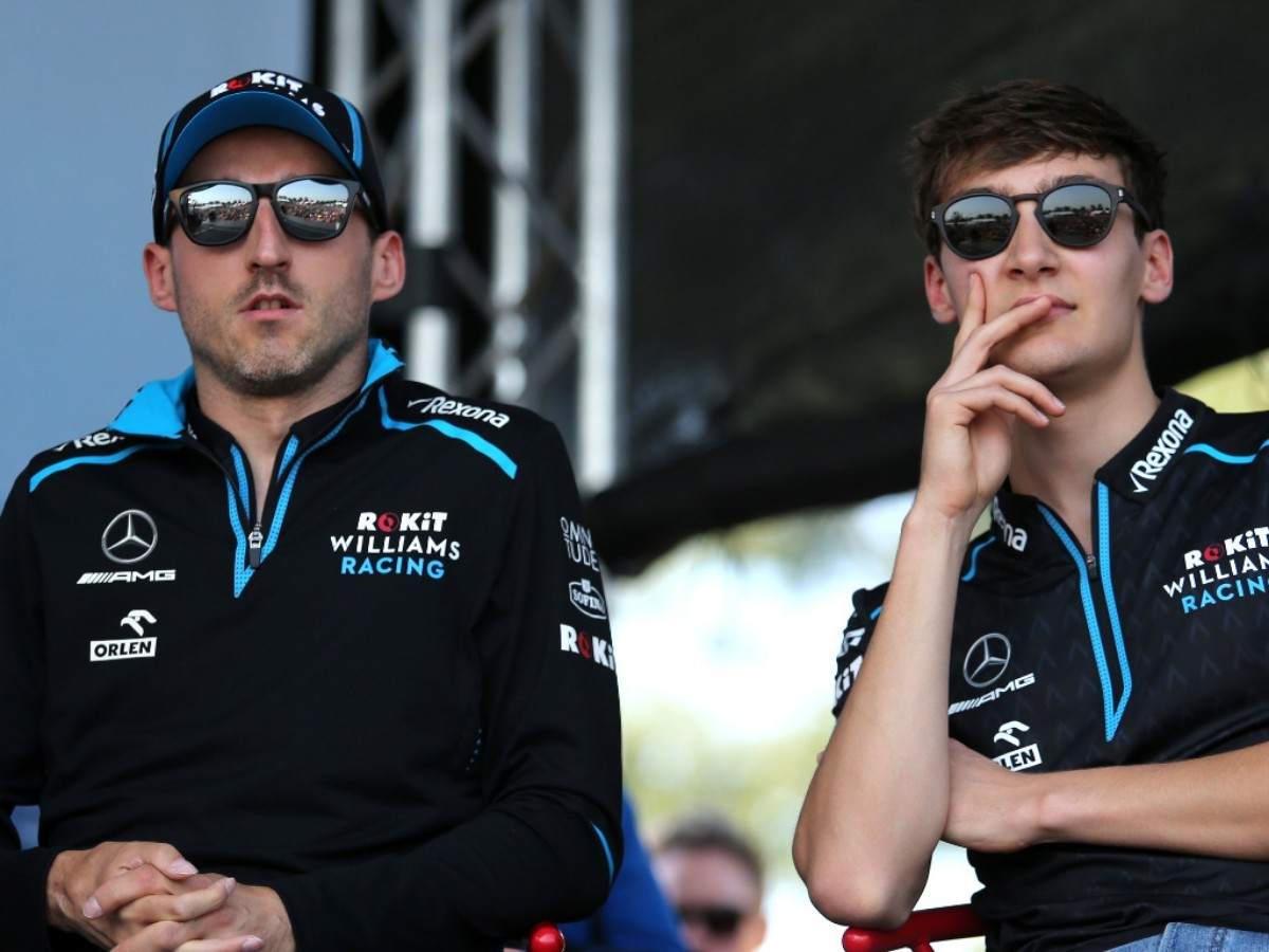 Robert Kubica and George Russell