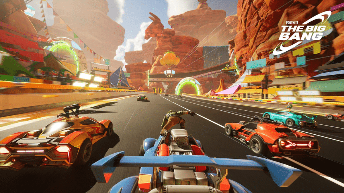 Rocket Racing Gameplay