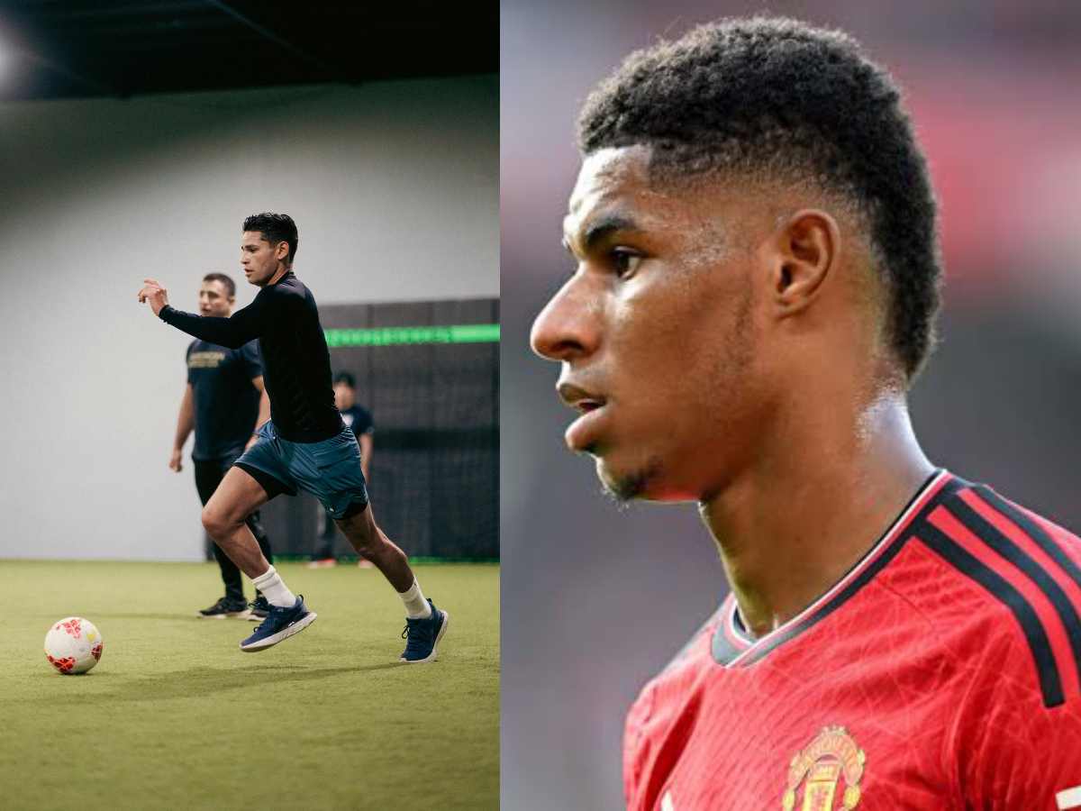 “Better than Rashford” – Fans react to Ryan Garcia’s friendly Christmas game of football