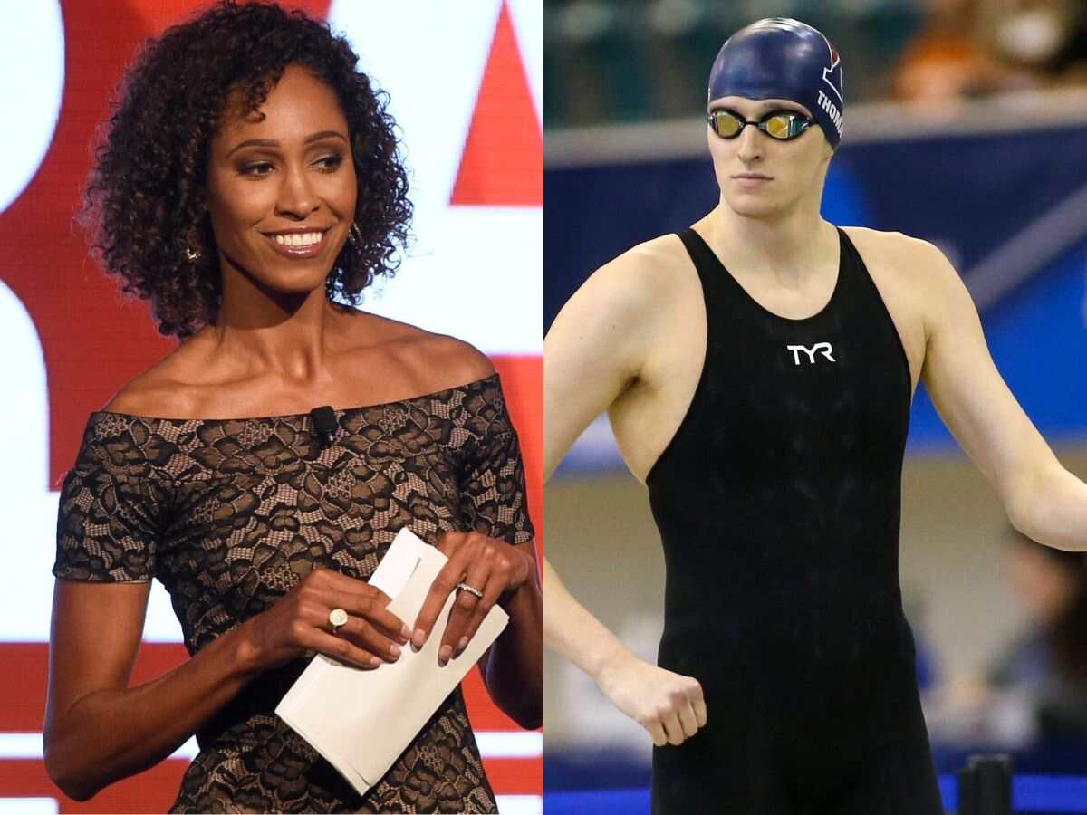 TV anchor Sage Steele claims ESPN demanded her to STOP tweeting about trans swimmer Lia Thomas