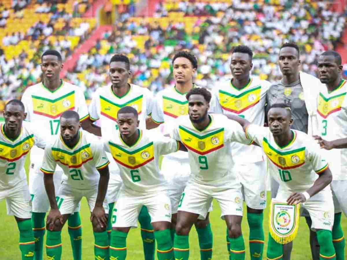 Senegal national team during the 2022 FIFA World Cup