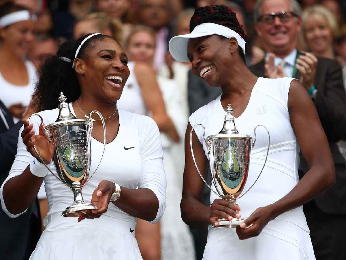 WATCH: Venus and Serena Williams return to the tennis courts but take on a different role instead of exchanging rallies