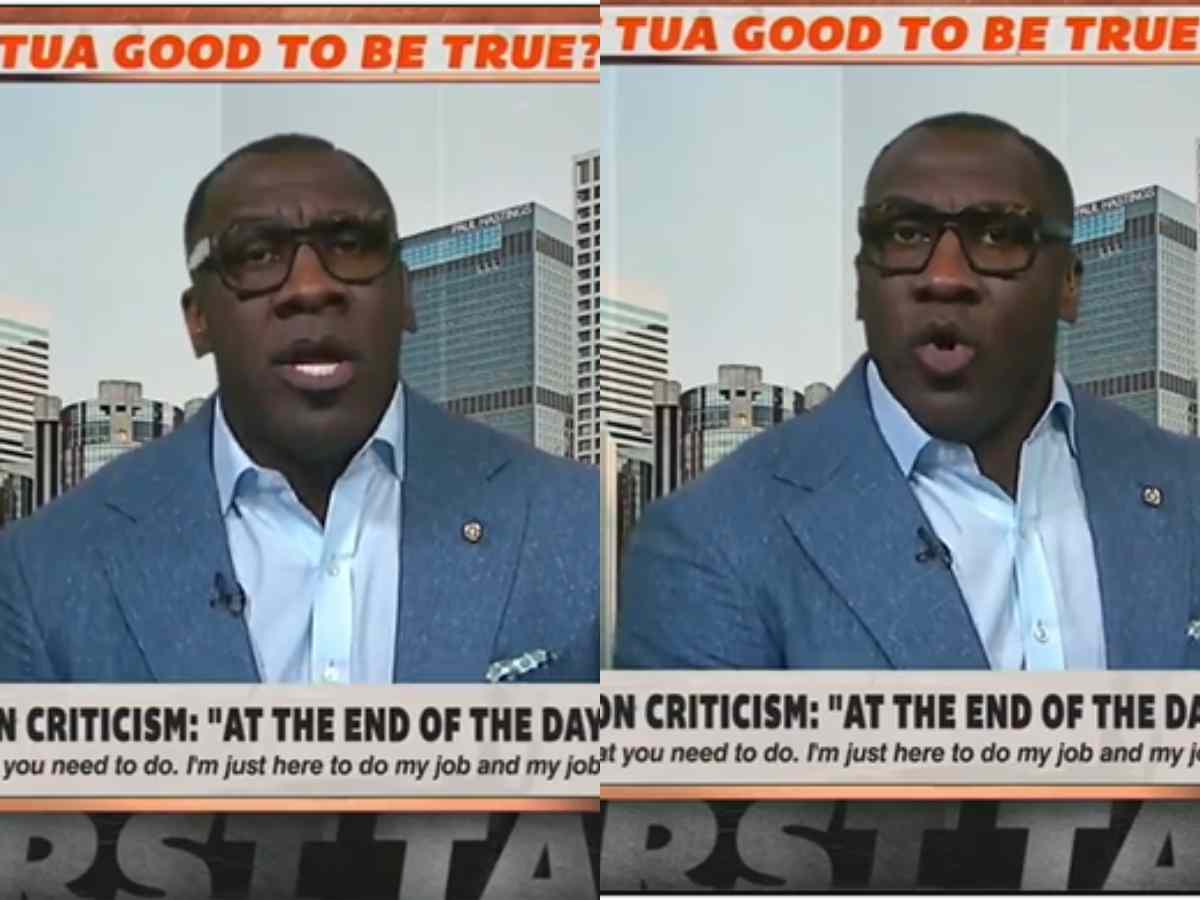 WATCH: “Don’t start pretending like you’re a top-three quarterback!” – Shannon Sharpe goes off on Dolphins QB Tua Tagovailoa over his ‘keeping receipts’ comment