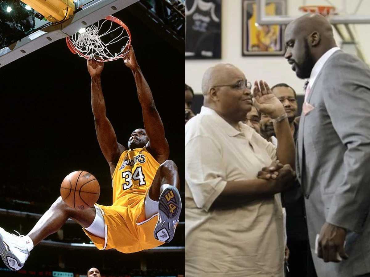 ‘I dunked because I was mad at him,” Shaquille O’Neal’s Drill Sergeant father was reason behind breaking backboards