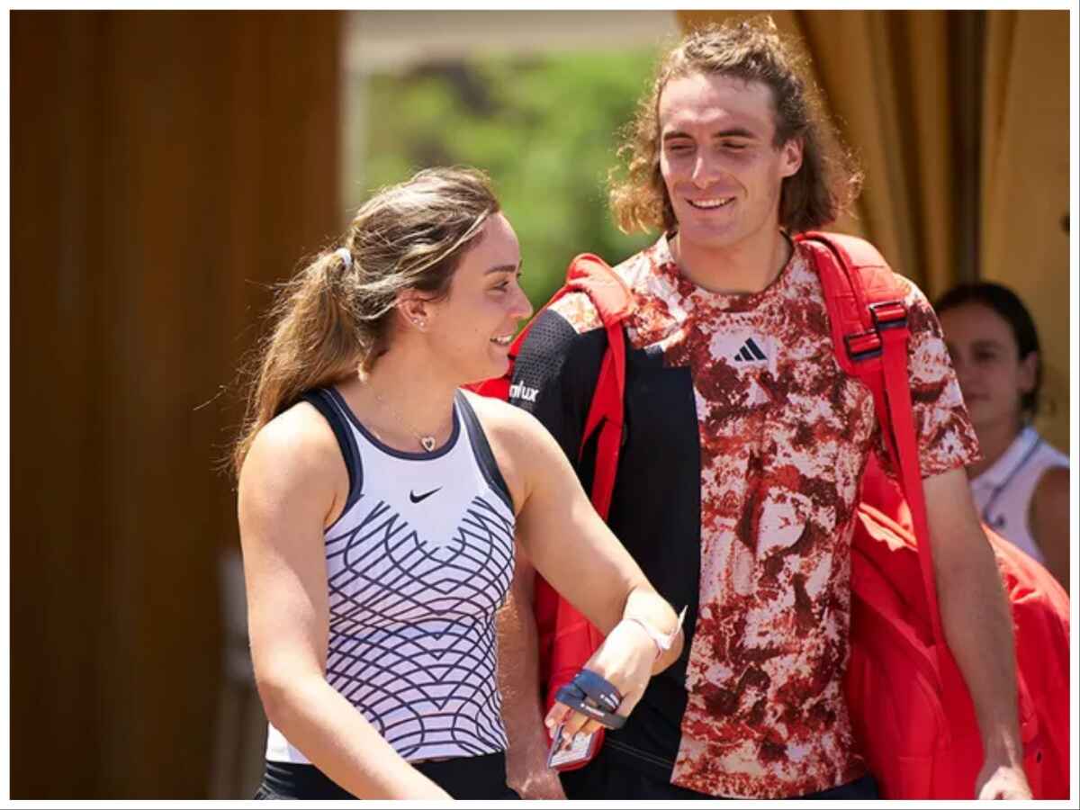 “Either we get divorced, or we go better,” Paula Badosa couldn’t stop smiling after winning Mixed doubles with boyfriend Stefanos Tsitsipas at World tennis League