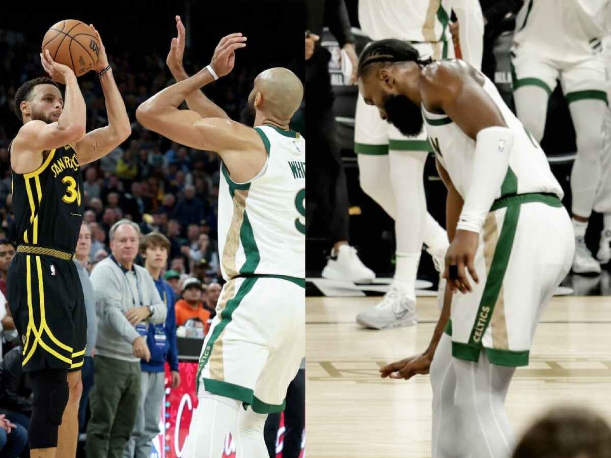 WATCH: “Finish this motherf**ker” – Unseen footage of Steph Curry trash-talking Jaylen Brown after ‘too small’ celebration goes viral