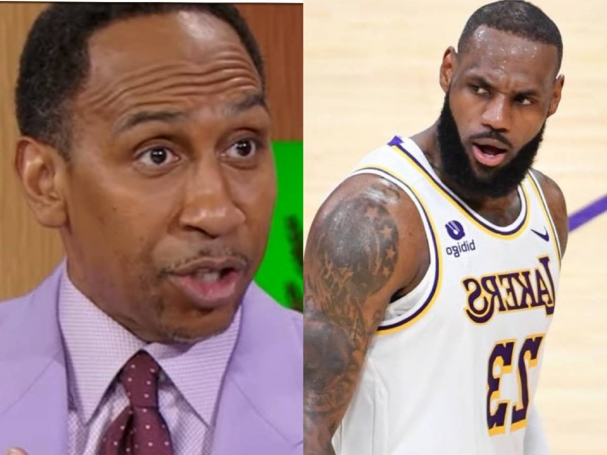 Stephen A. Smith and LeBron