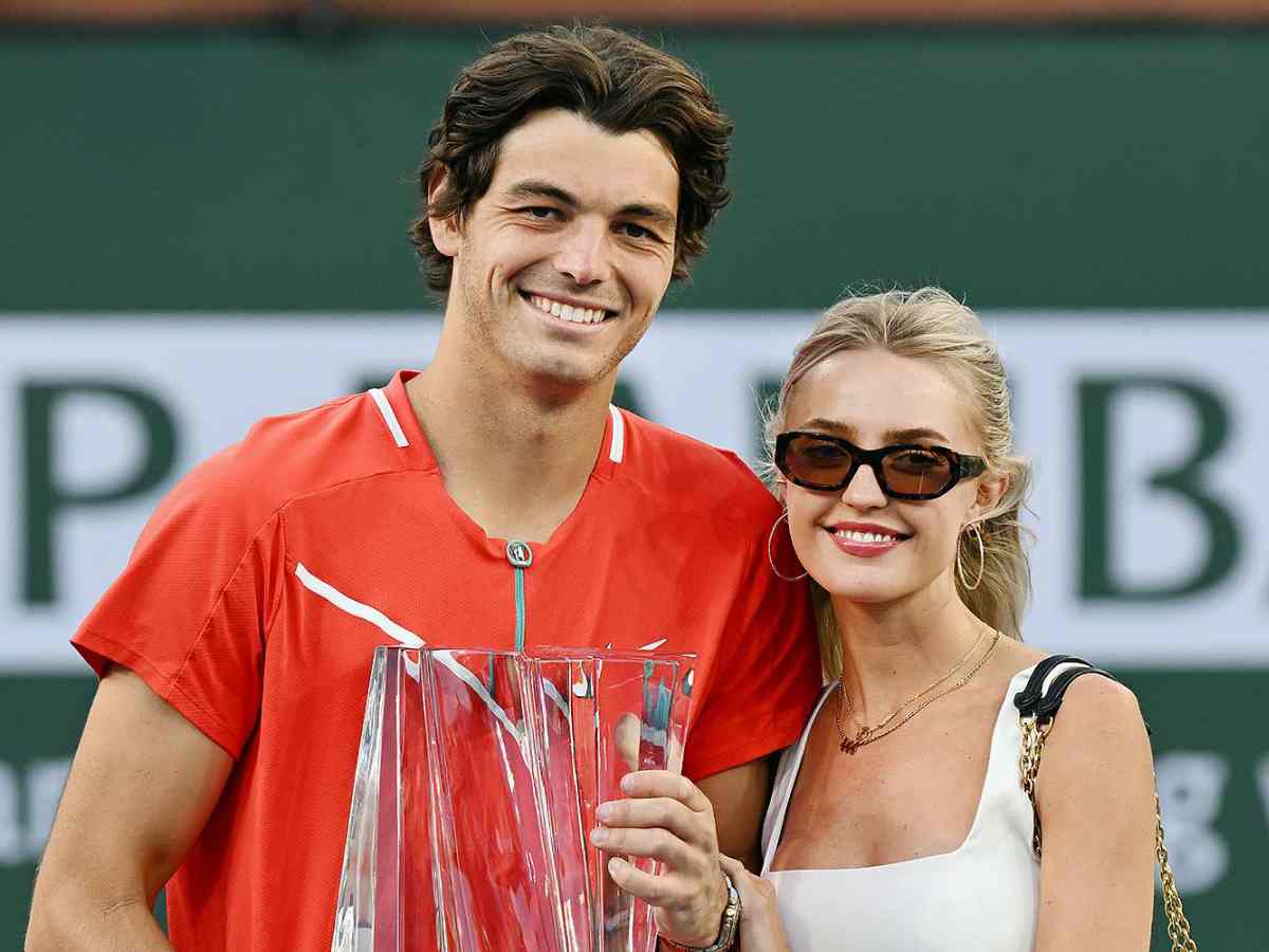 Taylor Fritz gets angry over his girlfriend Morgan Riddle over a twitter post.