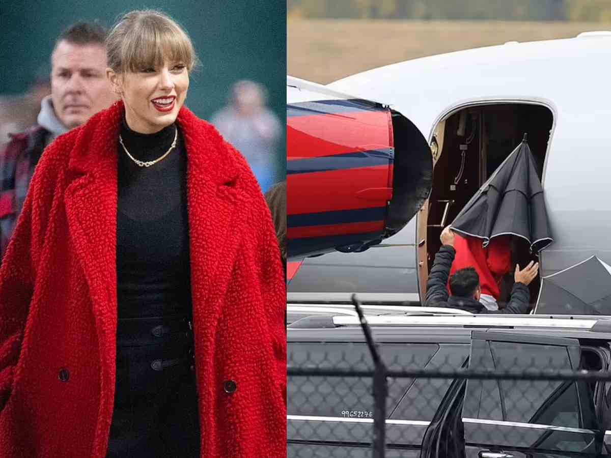 Taylor Swift reportedly ditched boyfriend Travis Kelce and took a private jet to New York cutting short her week-long stay in Kansas City