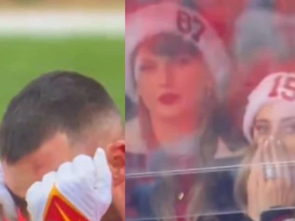 WATCH: Taylor Swift consoles ‘disheartened’ Brittany Mahomes following Chiefs’ humiliating loss to the Raiders