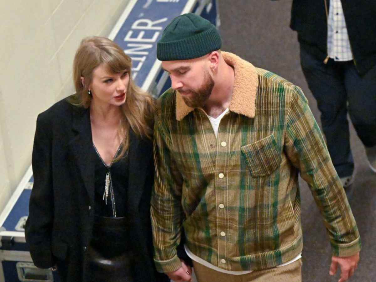 Taylor Swift with Travis Kelce