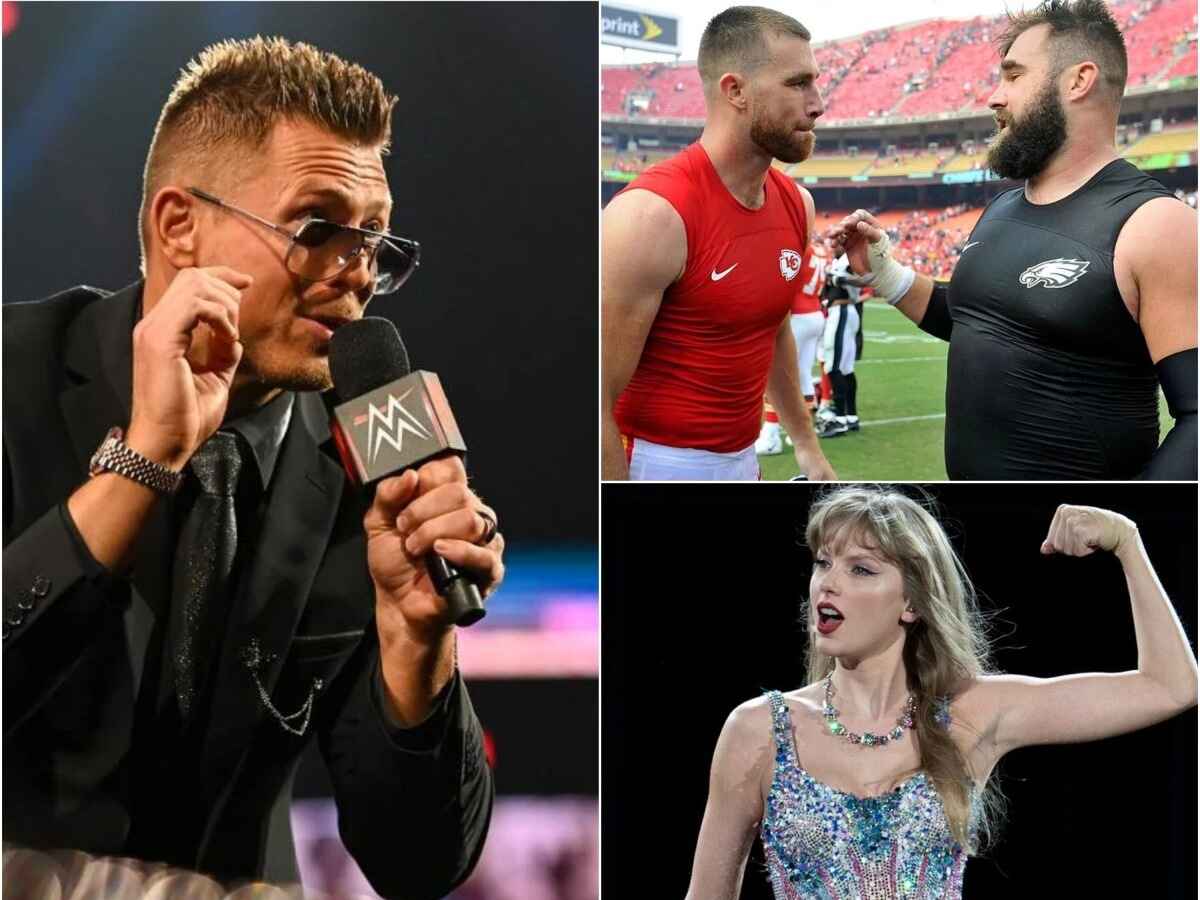 The Miz invites Travis and Jason Kelce to tag team at WrestleMania 40, feels Taylor Swift can bring the NFL effect to WWE