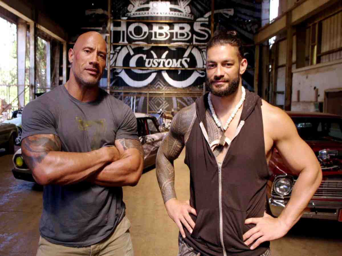 The Rock and Roman Reigns