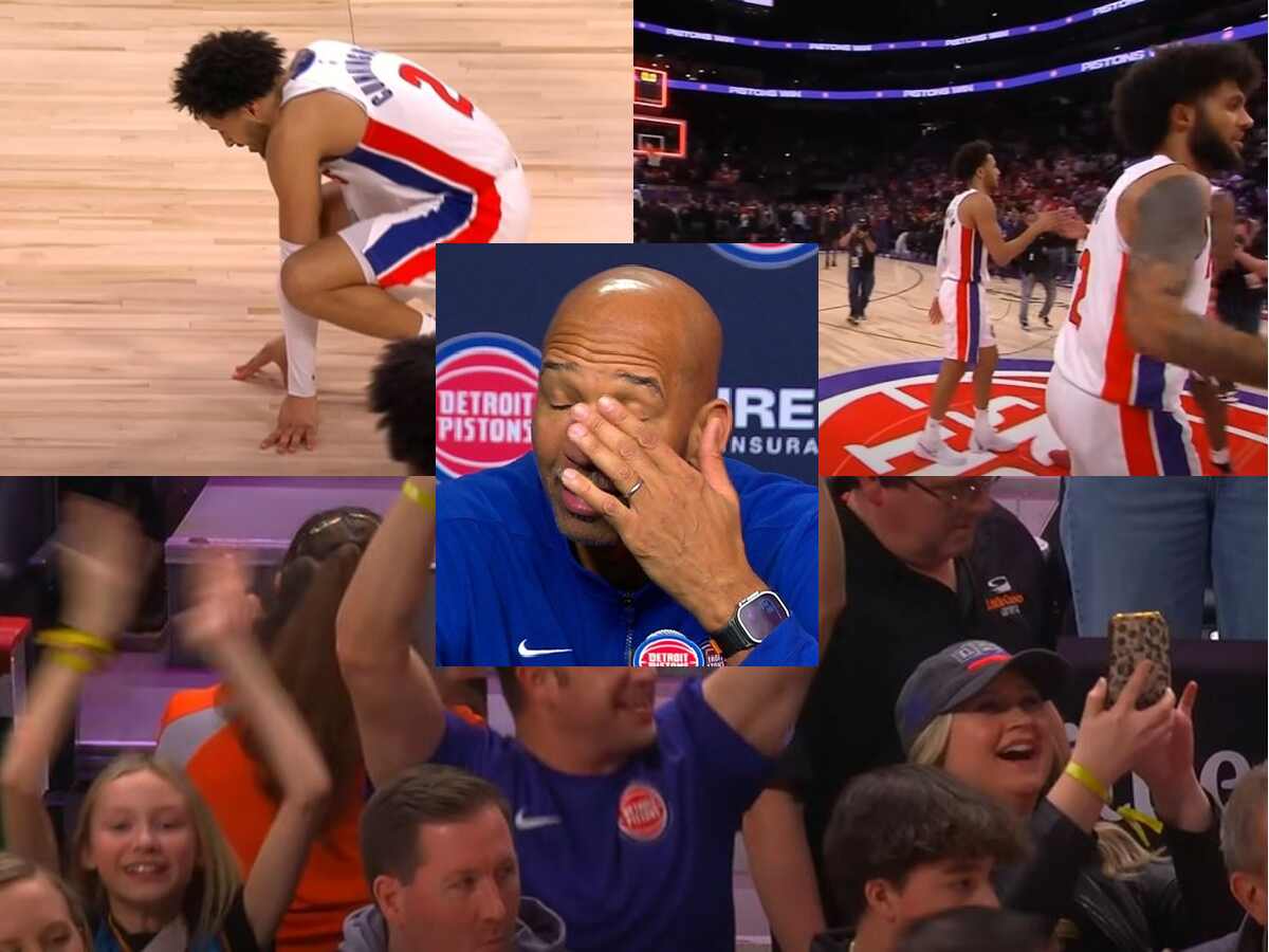 “Guys were screaming!” Monty Williams almost in tears after Detroit Pistons snapped 28-game losing streak