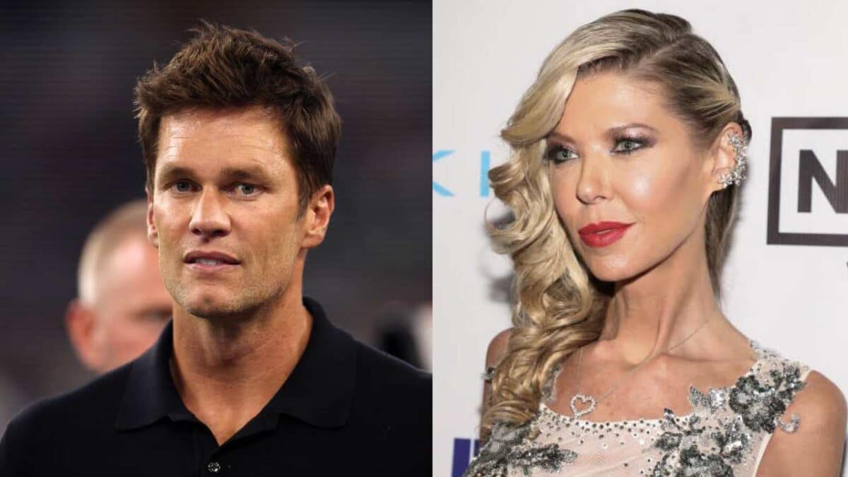 Tom Brady (L) and Tara Reid (R)