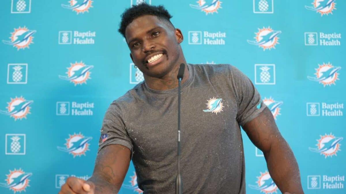 Miami Dolphins wide receiver Tyreek Hill