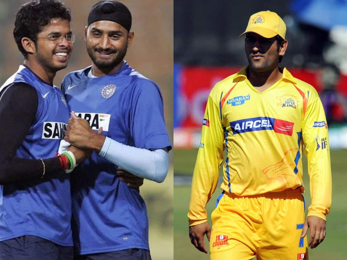 Harbhajan Singh S Sreesanth MS Dhoni