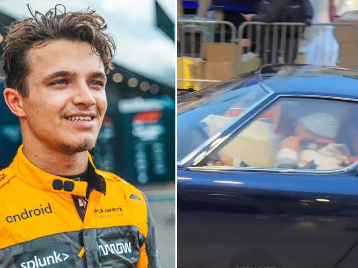 WATCH: Lando Norris gets into the off-season spirits with his $1,550,000  Lamborghini Miura after a shopping spree in Monaco