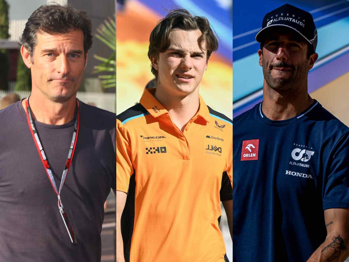 Mark Webber claims Oscar Piastri hesitated to replace Daniel Ricciardo at McLaren