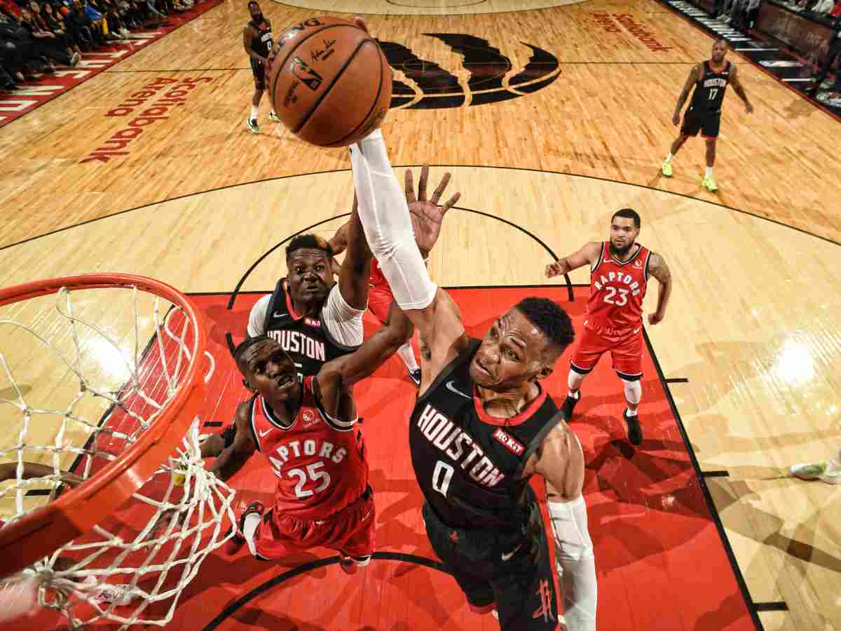 Westbrook and Harden from their Houston Rockets days