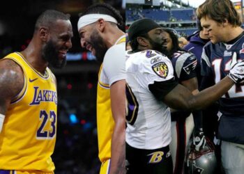 LeBron James, Anthony Davis, Tom Brady, Ray Lewis