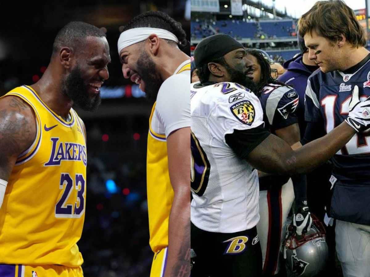 LeBron James is Tom Brady and Anthony Davis is Ray Lewis, says Lakers coach drawing HUGE comparison between NBA and NFL legends