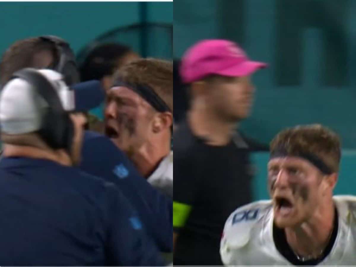 WATCH: ‘Fired up’ Will Levis loses his mind after orchestrating a clutch ‘game-winning’ drive against the Dolphins