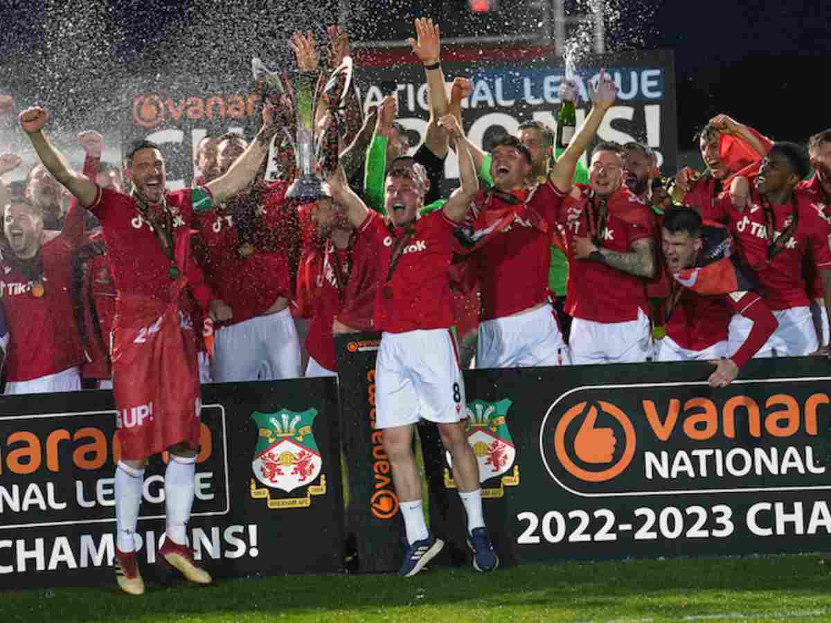 Wrexham clinched the National League last season