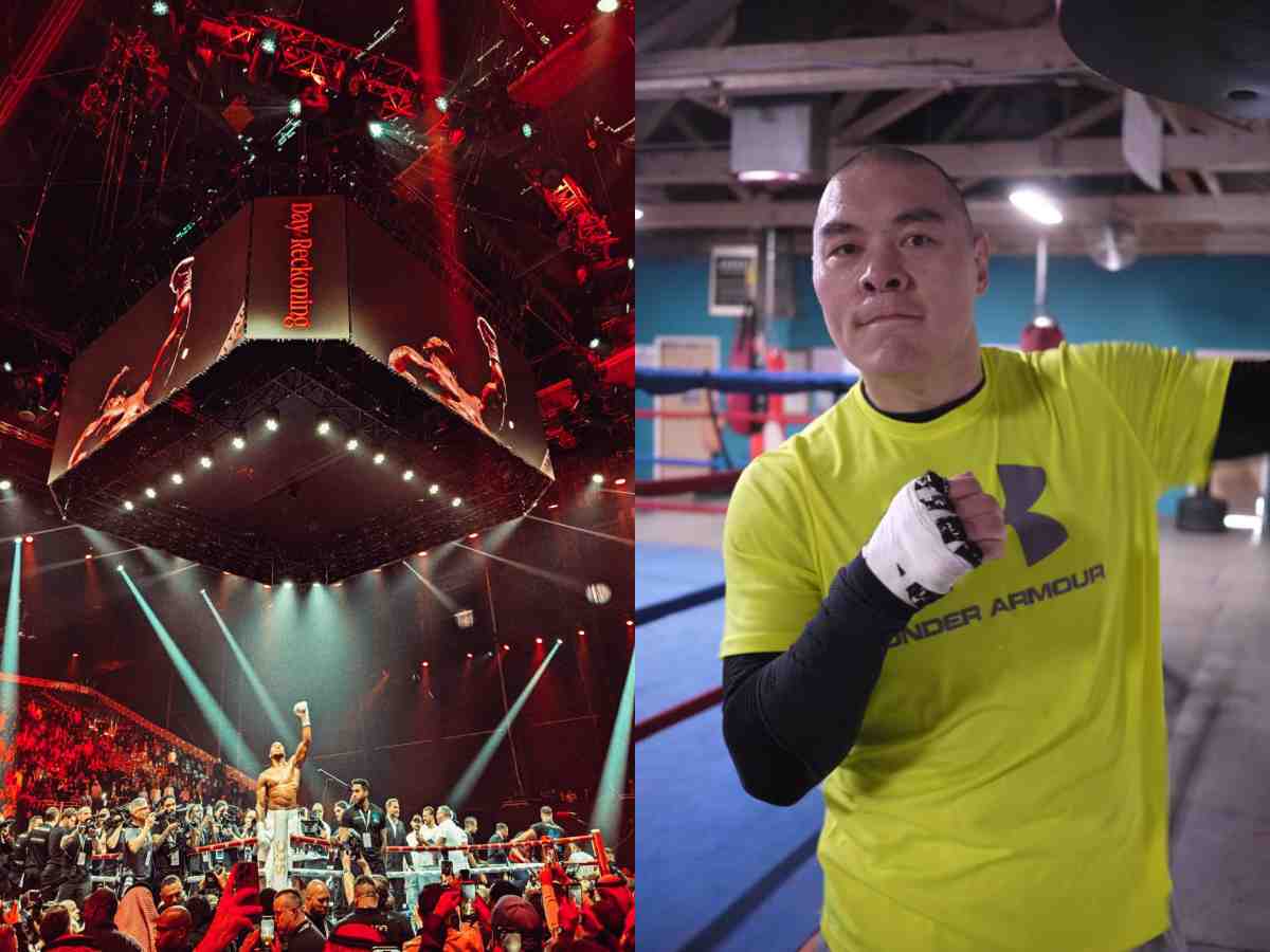 “Gone through ups and downs,” Zhilei Zhang lays out love for “sport of boxing” to initiate callout to Anthony Joshua’s Day of Reckoning performance