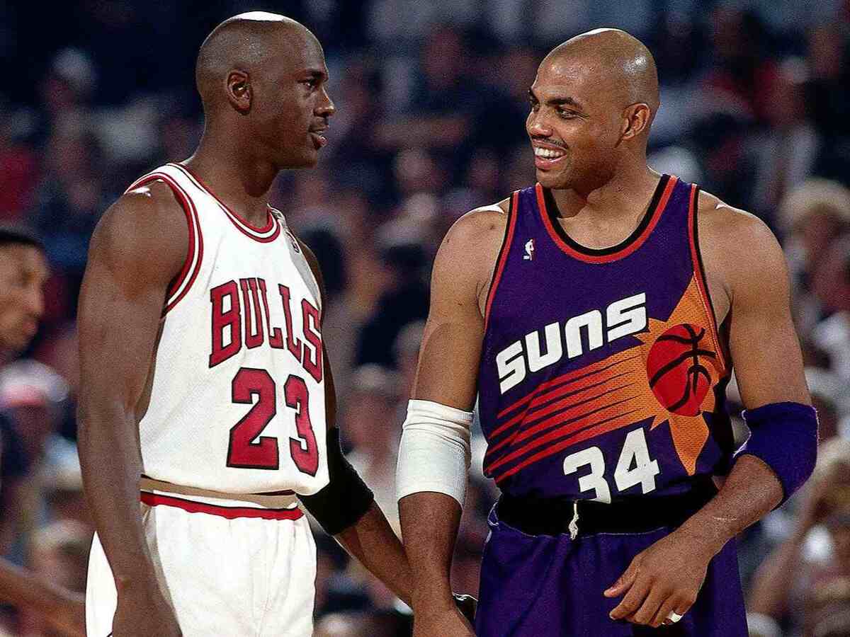 Michael Jordan and Charles Barkley used to be very close friends 