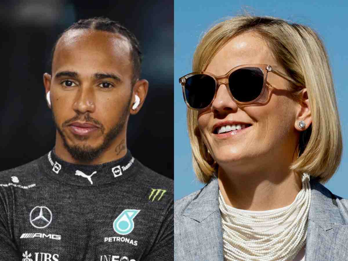 Lewis Hamilton and Susie Wolff