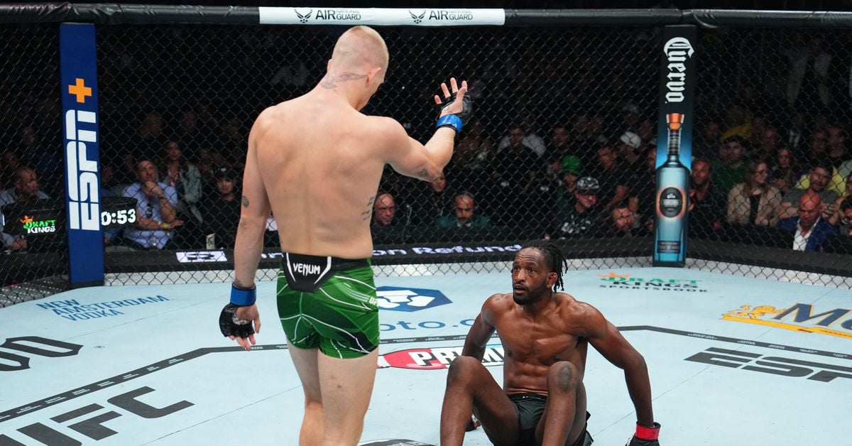 The start of feud between Ian Garry and Neil Magny