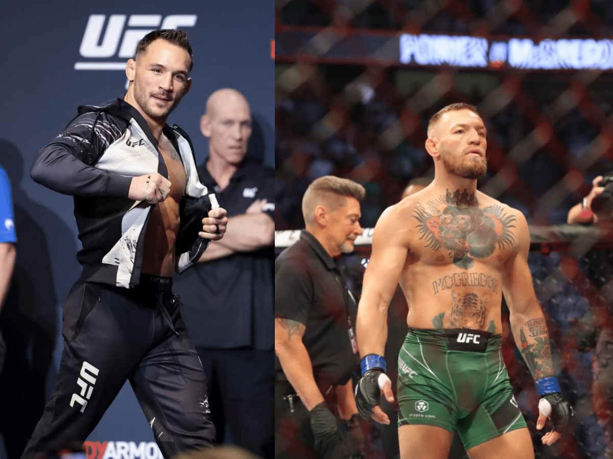 Michael Chandler and Conor McGregor