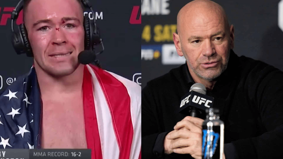 Dana White on Colby Covington. Donad Trump's favorite fighter