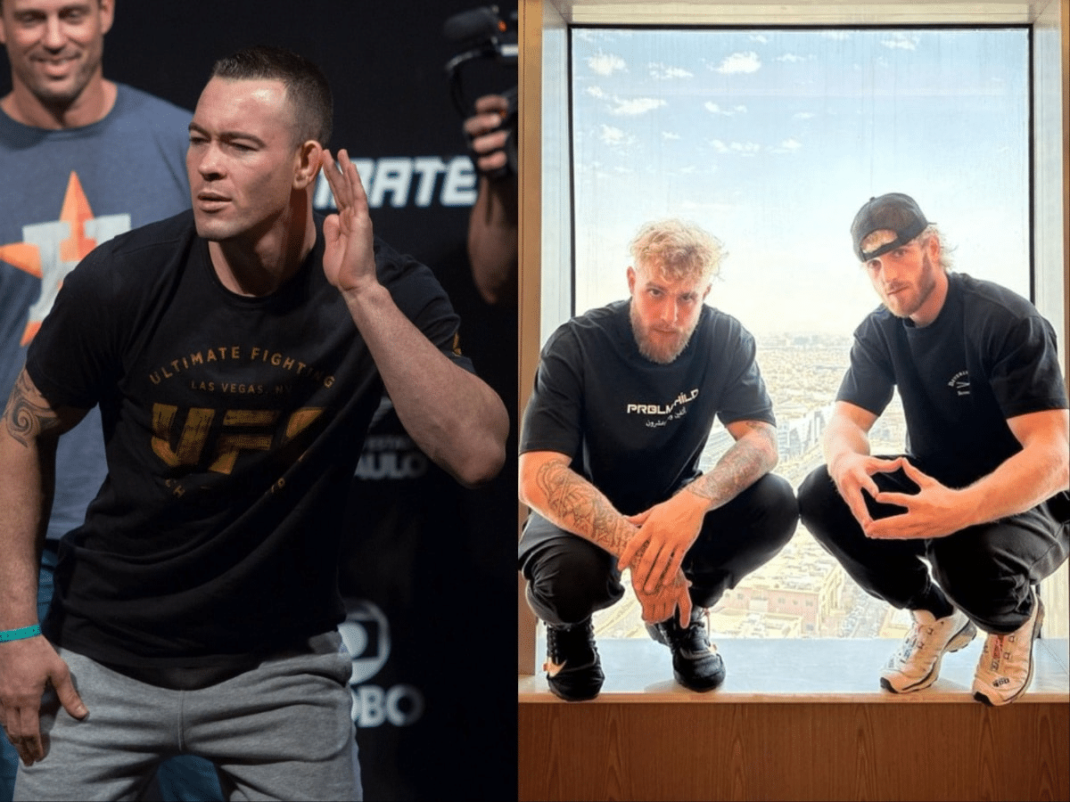 Colby Covington and the Paul brothers