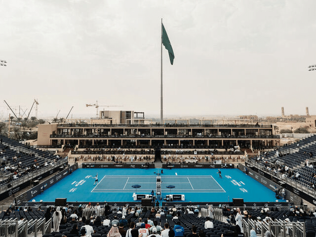 Tennis tournament in Saudi Arabia 