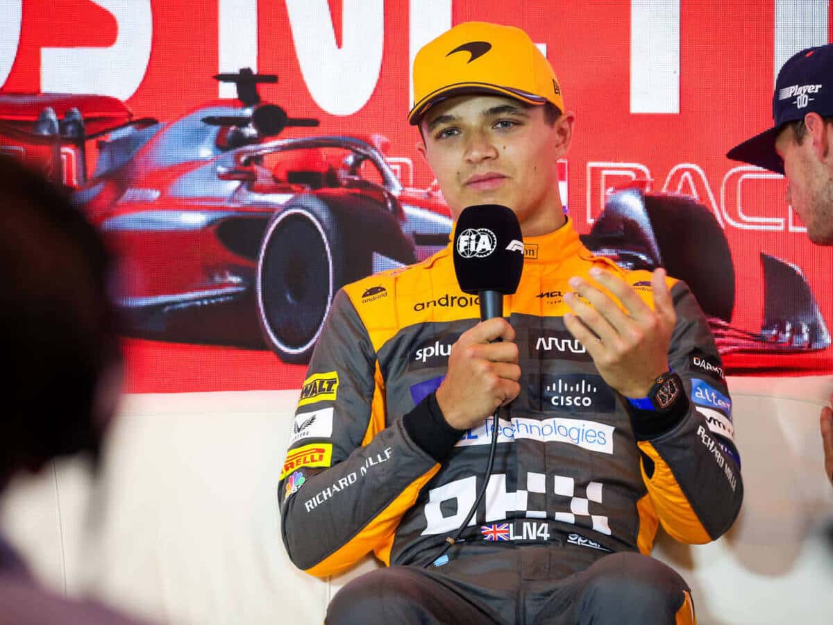 Lando Norris demands changes to the current generation of F1 cars over