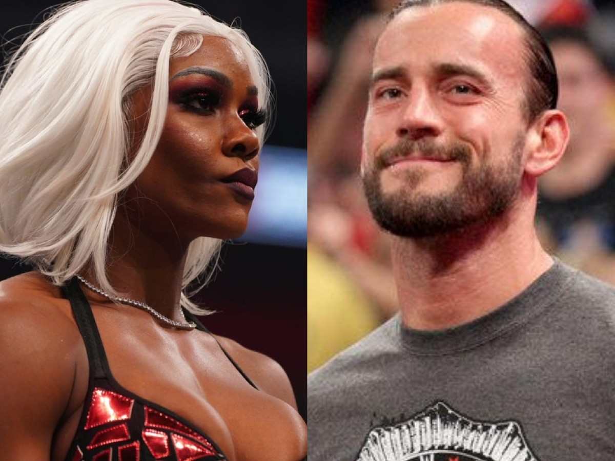 Jade Cargill and CM Punk 