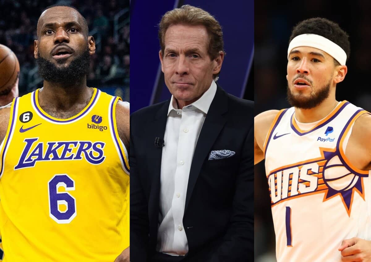 “LeBron is a SHREWD operator!” Skip Bayless goes on FURIOUS tirade over referees for controversial call in Lakers vs Suns