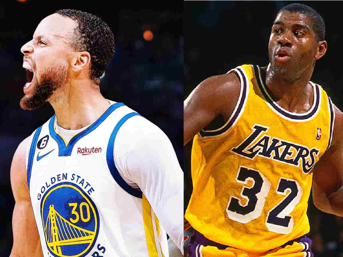 Insane stat shows why Steph Curry is the best PG of all time above Magic Johnson, John Stockton