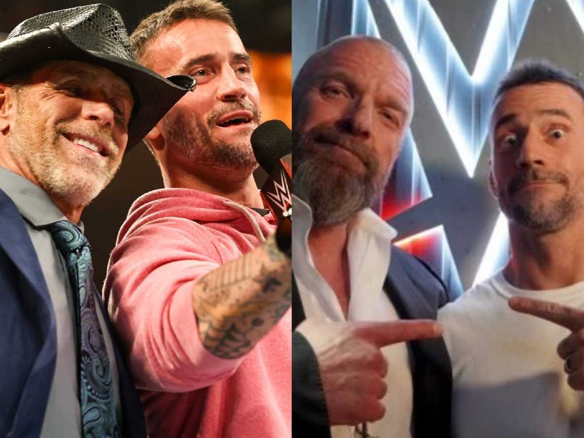 Shawn Michaels, CM Punk and Triple H