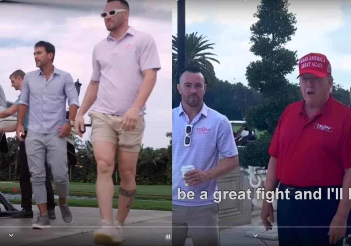 WATCH: “Most fighters can’t get here in Uber” – Colby Covington shows levels to UFC fighters by landing in helicopter to Trump international property