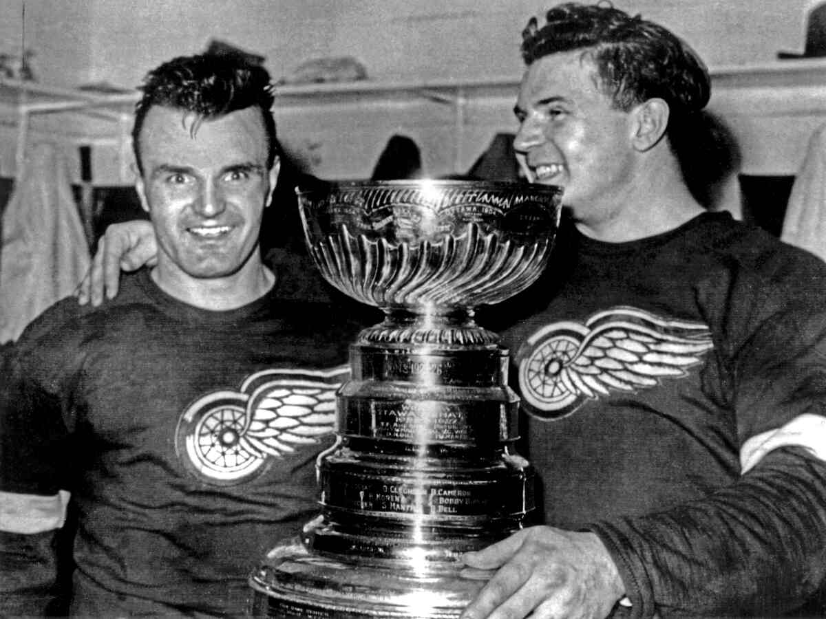 1950 Stanley Cup Final Detroit Red Wings vs. New York Rangers