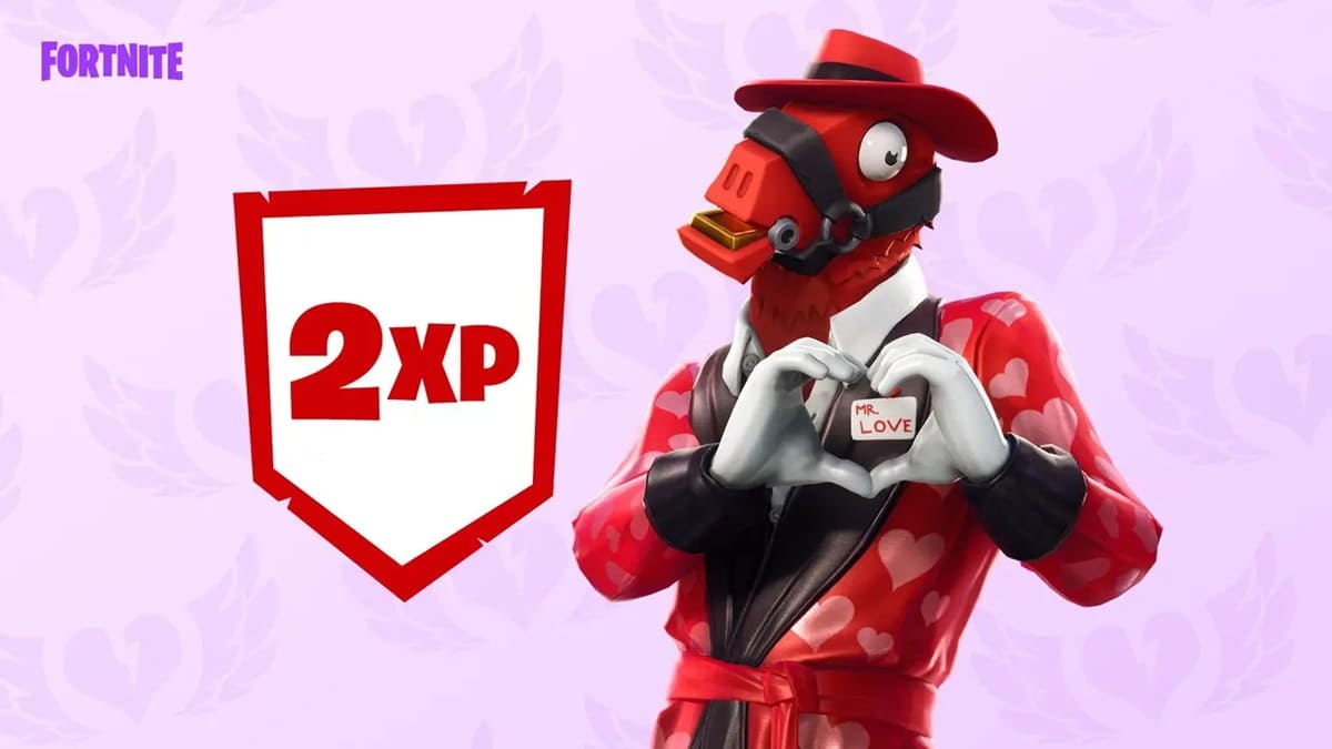 2XP event Fornite